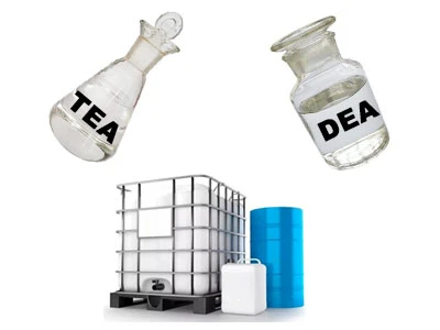 Sự khác biệt giữa diethanolamine và triethanolamine
